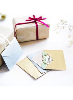 Gift Card Envelopes 100Count Mini Envelopes Paper Business Card Envelopes Bulk Tiny Envelope Pockets For Small Note Cards Gold And Silver 50 Each 4 X 2.7 Inches - pzsku/Z52E55EBD6C2167B1BA81Z/45/_/1693829662/30069eda-83c4-40b3-a4ba-2aa029562976