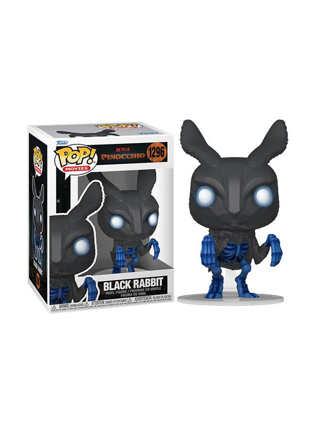 Funko Disney Pinocchio - Black Rabbit, Collectible Action Vinyl Figure - 67385  - Image 1
