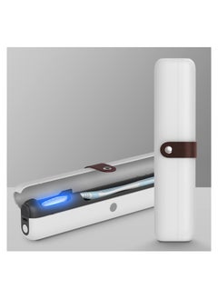 SYOSI SYOSI, UV-C Auto Cycle Sterilization and Rechargeable Toothbrush Sterilizer Box Cleaner, Fits Electric Toothbrush Heads and Manual Toothbrushes  - Image 1