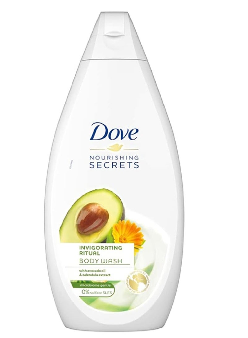 Dove غسول الجسم دوف نور سر ريتوال للاسترخاء 500 مل