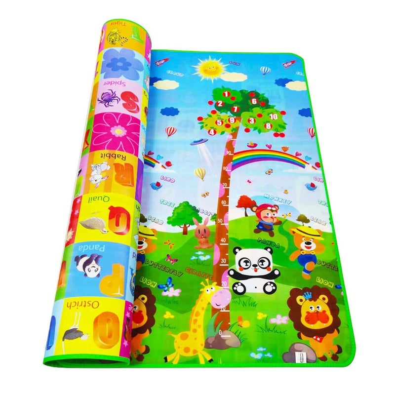 Baby Play Mat, Baby Crawling Mat, Reversible Foldable Crawling Mat Portable Baby Playpen with Mat for Outdoor for Infant - Image 5