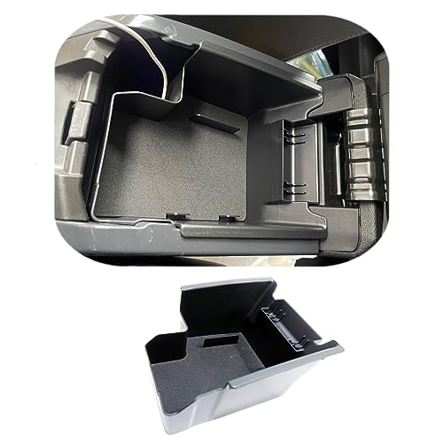 Vesul Center Console Storage Box Compatible with Ford Escape 2013 2014 2015 2016 ABS Tray Insert Armrest Organizer Glove Pallet - Image 1