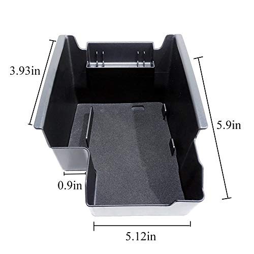 Vesul Center Console Storage Box Compatible with Ford Escape 2013 2014 2015 2016 ABS Tray Insert Armrest Organizer Glove Pallet - Image 5