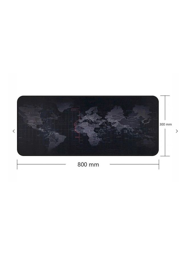 NIBEMINENT World Map Mouse Pad 800x300millimeter Multicolour - Image 2