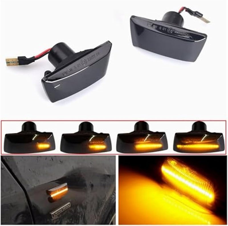 Wivplex LED Dynamic Side Marker Turn Signal Light for Chevrolet Cruze - Image 4