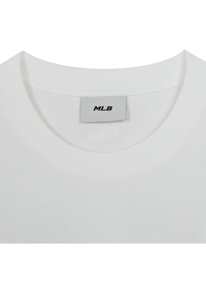 Mlb Uni Short Sleeve Back Logo Cooling T-shirt Sports Casual 26 New 3atsb0463-50whs-m - Image 2