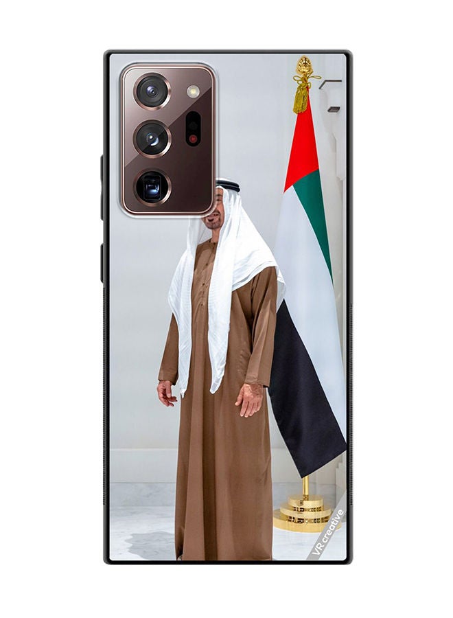 VR CREATIVE Protective Case Cover For Samsung Galaxy Note20 Ultra 5G Sheikh Mohamed Bin Zayed Al Nahyan Design Multicolour - Image 1