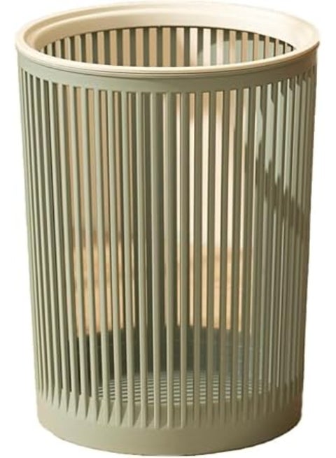 Luxury reinforced plastic wastebasket with a stylish and modern night design for offices and homes