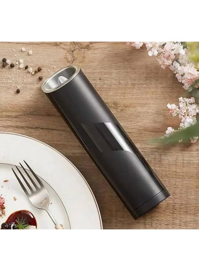 Electric Spice Grinder, Battery-Powered, One-Handed Operation, Black - Image 4