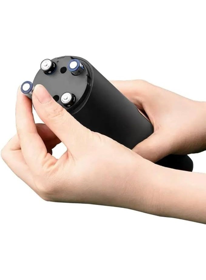 Electric Spice Grinder, Battery-Powered, One-Handed Operation, Black - Image 2