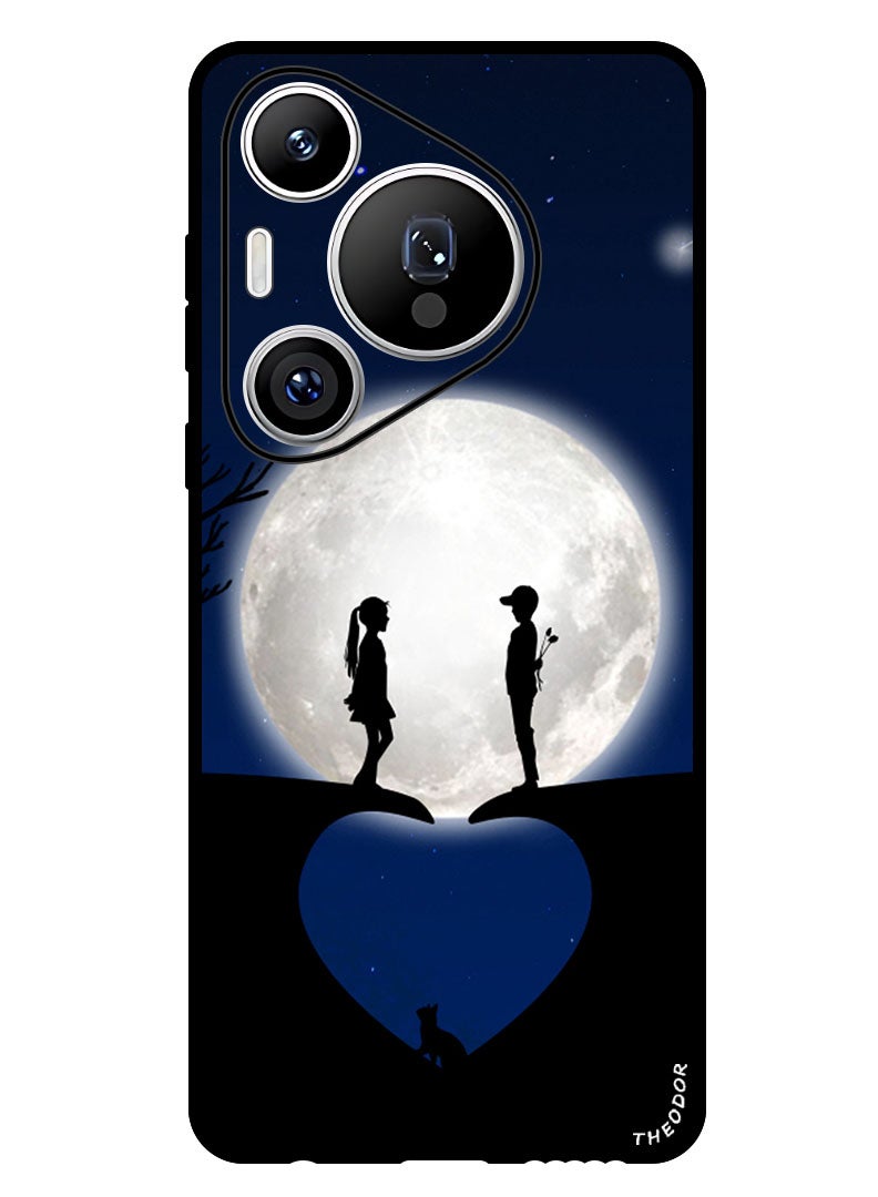 Theodor Protective Case Anti Scratch Shock Proof Bumper Cover For Huawei Pura 70 Pro Plus Couple heart - Image 1
