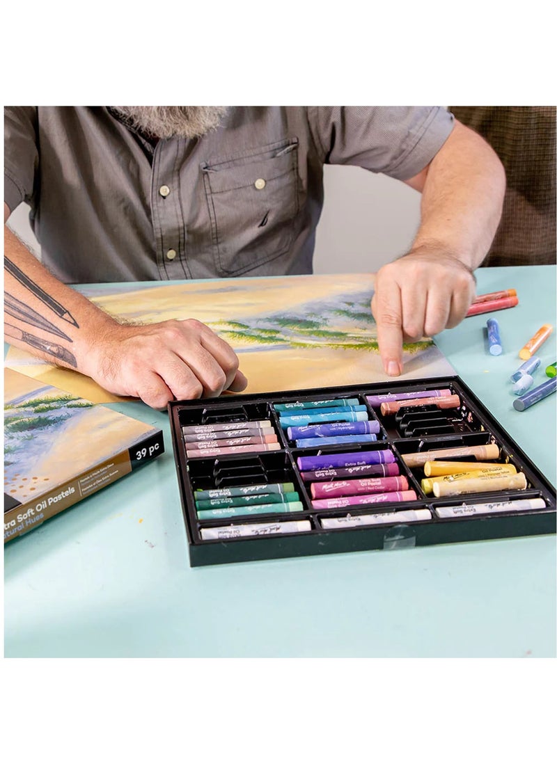 Mont Marte 26-Piece Premium Extra Soft Oil Pastels Natural Hues - Image 3