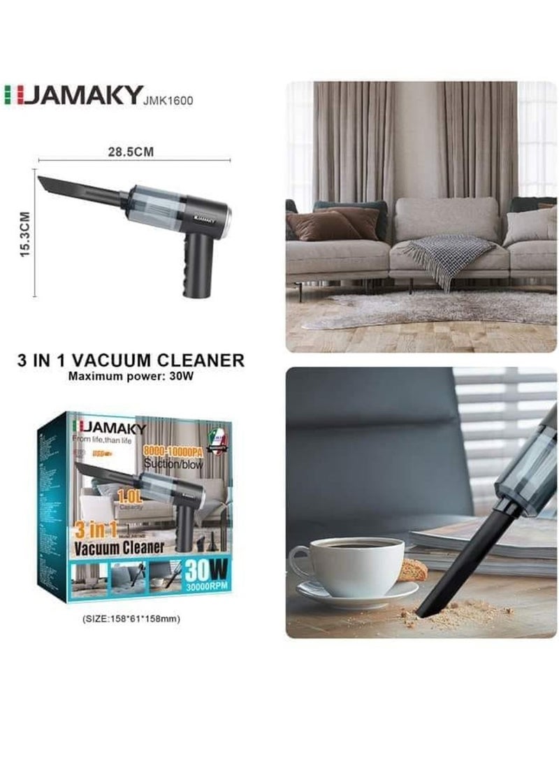 JMK1600, Handheld Vacuum Cleaner