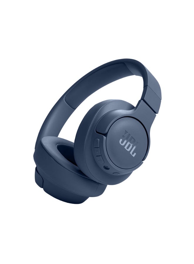 جي بي إل سماعات رأس لاسلكية بلوتوث JBL Tune 720BT زرقاء - Image 1