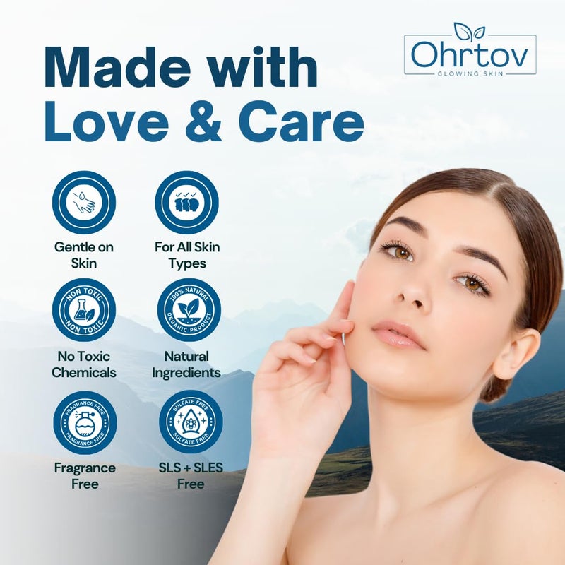 Ohrtov Beef Tallow Soap Bar All Natural Grass Fed Tallow Soap Unscented Moisturizing Face Body Wash Great for Eczema Dry Itchy Sensitive Skin Handcrafted Bath Soap for Adults Kids Made in USA - Image 5