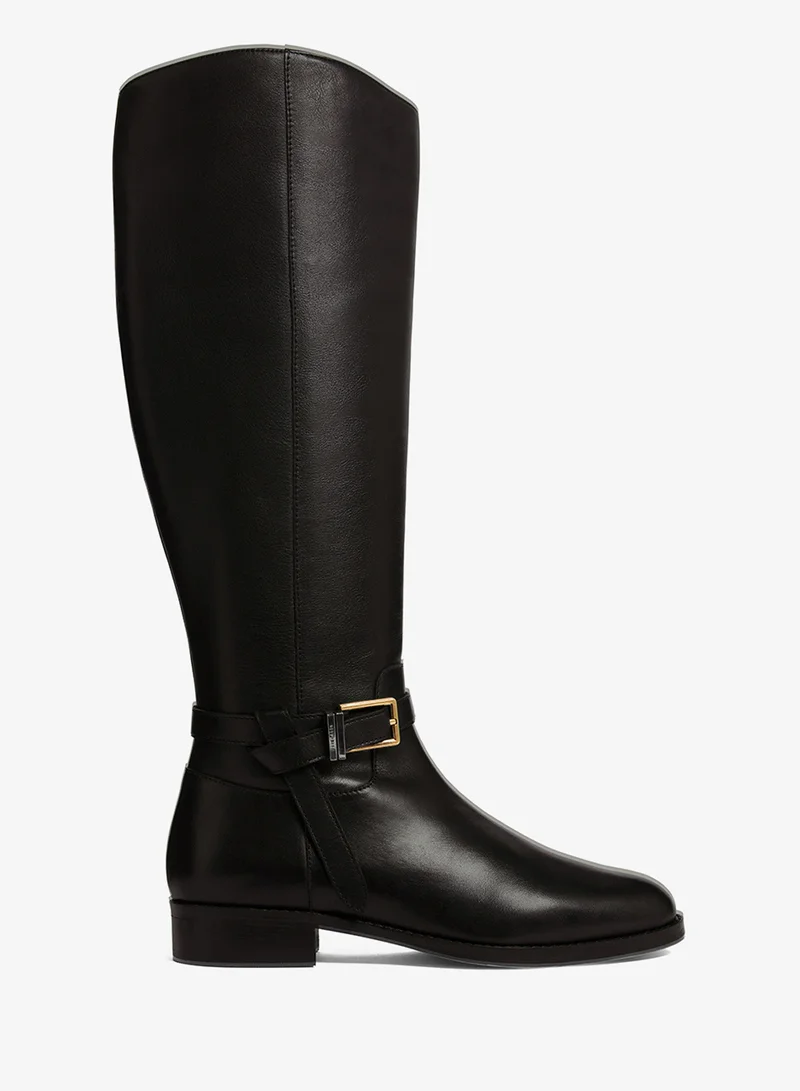 Clorett Belt Detail Knee Boots