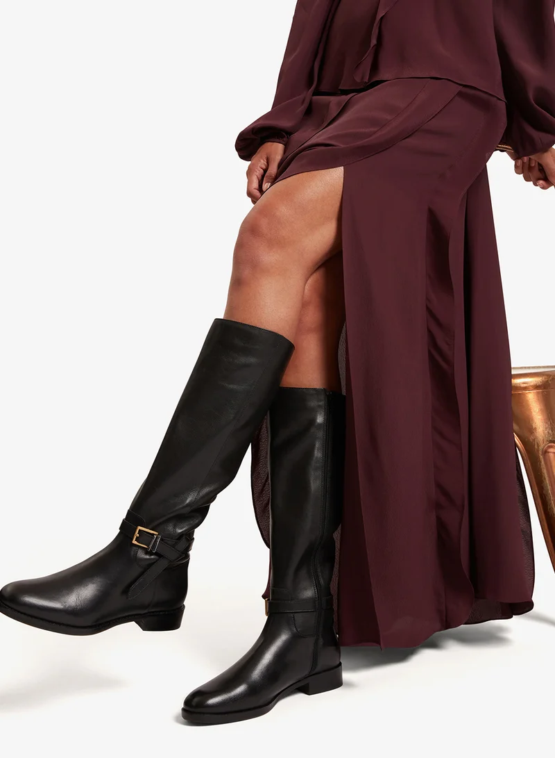 تيد بيكر بوت برقبة تفصيل الركبة كلوريت