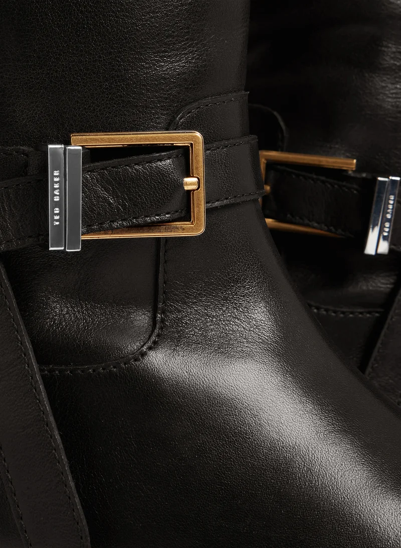 Ted Baker Clorett Belt Detail Knee Boots