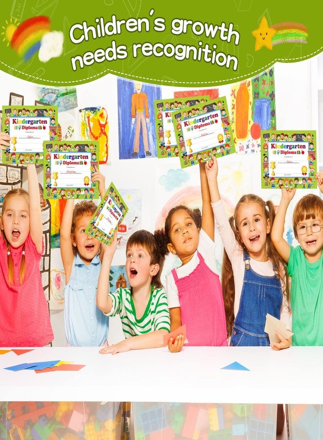 Yisong 35 Pieces Kindergarten Diploma Colorful Kindergarten Graduation Award Certificate Preschool 2026 Classroom Activities Certificate for Kids Students Teachers, 8.5 x 11 in(Vivid Style) - Image 5
