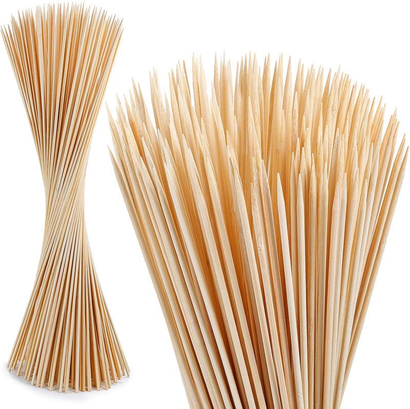 NadaKin 60 PCS Bamboo Marshmallow Roasting Sticks, SMores Skewers for Fire Pit, Extra Long 30 Inch Heavy Duty 5mm Thick Wooden SMores Sticks for Open Fire Pits Roaster Barbecue Hot Dog Camping Kebab Sausage - Image 1