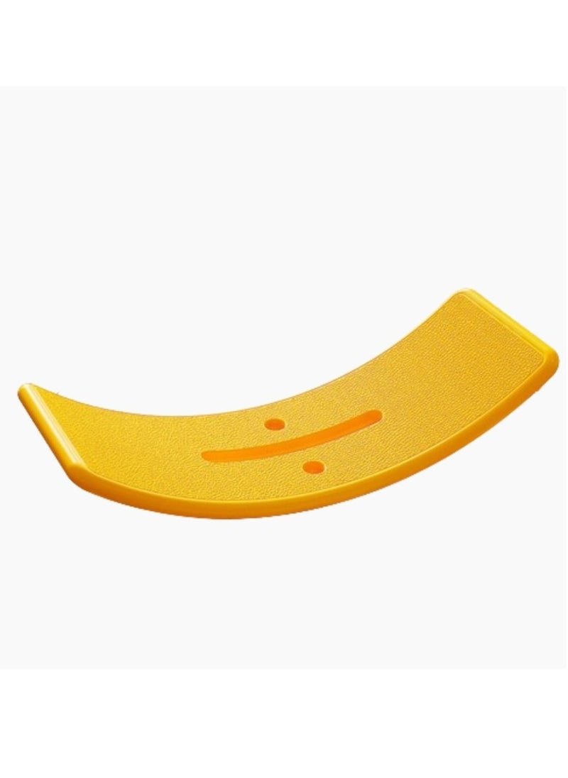 turtees Turtees® Balance Board, Kids Rocker Board, Sturdy Children Wobble Board, Fun and Engaging Balancing Toy, Kids Balance Board for Kids to Improve Balance (SPECIAL YELLOW)  - Image 1