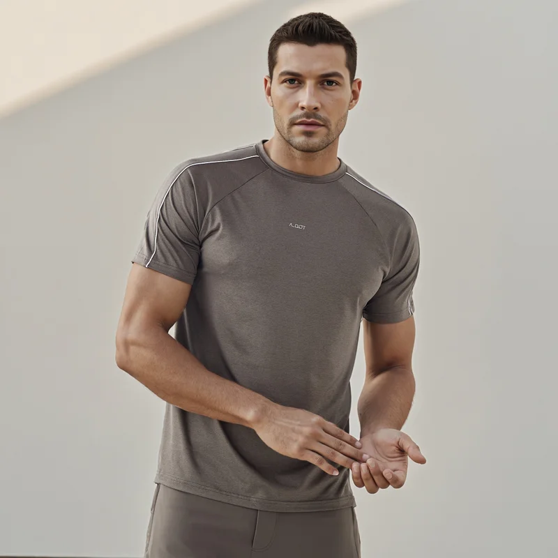 ADOT by Splash Panelled T-shirt with Raglan Sleeves