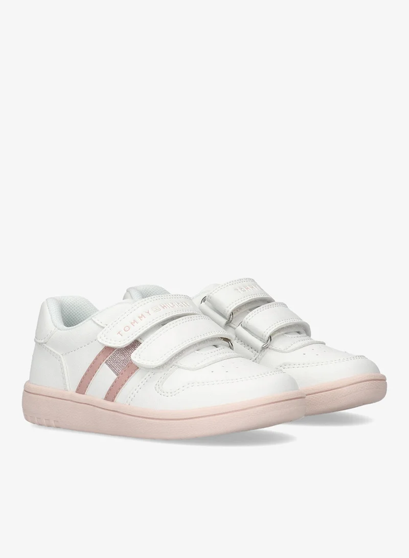 تومي هيلفيغر سنيكرز أطفال فيلكرو قصير