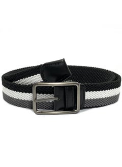 Classic Milano Classic Milano® Braided Canvas Woven Elastic Stretch Belt for Men/Women/Junior with Multicolored Belt men Enclosed in an Elegant Gift Box by Milano Leather  - Image 3