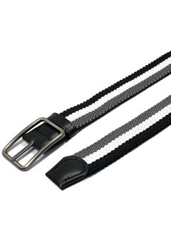 Classic Milano Classic Milano® Braided Canvas Woven Elastic Stretch Belt for Men/Women/Junior with Multicolored Belt men Enclosed in an Elegant Gift Box by Milano Leather  - Image 5