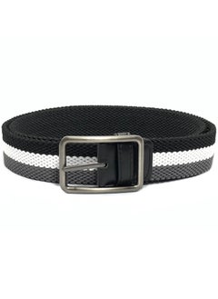 Classic Milano Classic Milano® Braided Canvas Woven Elastic Stretch Belt for Men/Women/Junior with Multicolored Belt men Enclosed in an Elegant Gift Box by Milano Leather  - Image 4