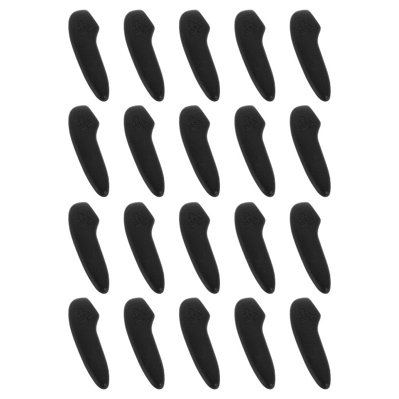 uxcell 100Pcs Blade Knife Tip Protector Cover Plastic Knife Guard Sleeves Knife Blade Tip Sleeves Cover for Kitchen Black