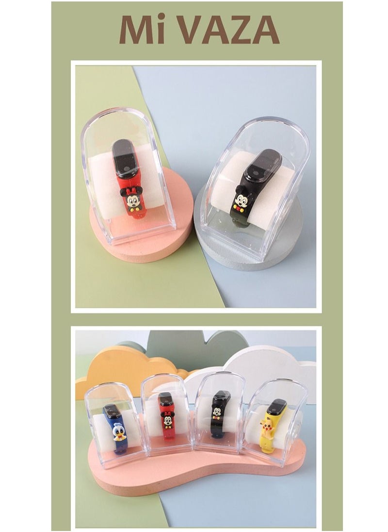 Mi VAZA M3 Cartoon Children's LED Electronic Waterproof Touch Watch - Cute Cartoon Gifts for Children - Digital Sports Toddler Daily Waterproof LED Design  - Image 5
