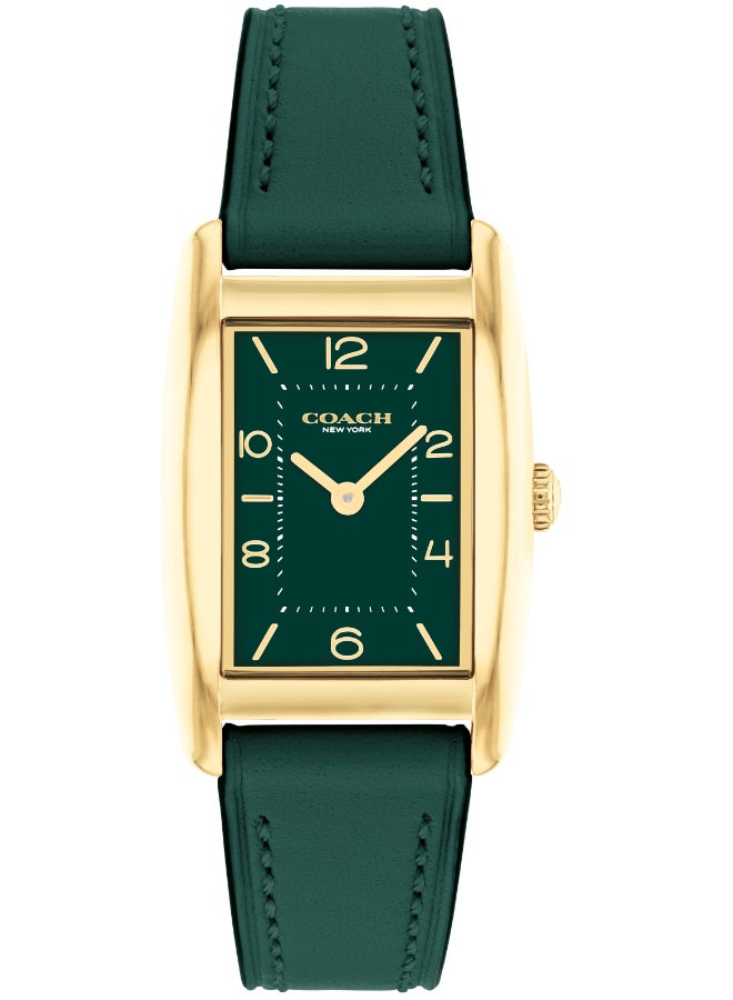 COACH Women's Green Dial Analog Quartz Watch 24 mm -  14504354 