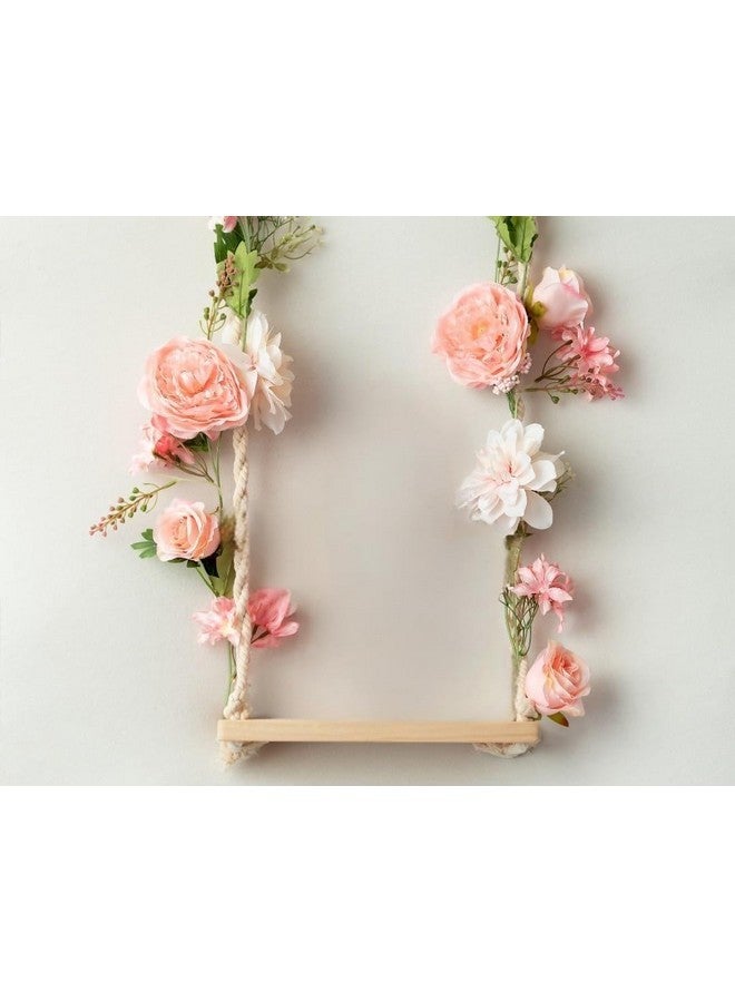 OrgMemory Peony Garland, 2PCS 6' Each, OrgMemory Rose Flower Vine, Floral Garland for Wedding Decor Home Table Runner Mantle Decoration - Image 5