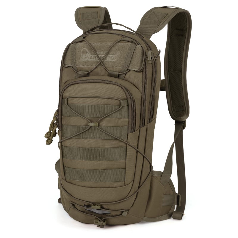 Mardingtop10L Small Tactical Molle Hydration Backpack,Cycling Backpack for Biking,Cycling and Running EDC Daypack - Image 1