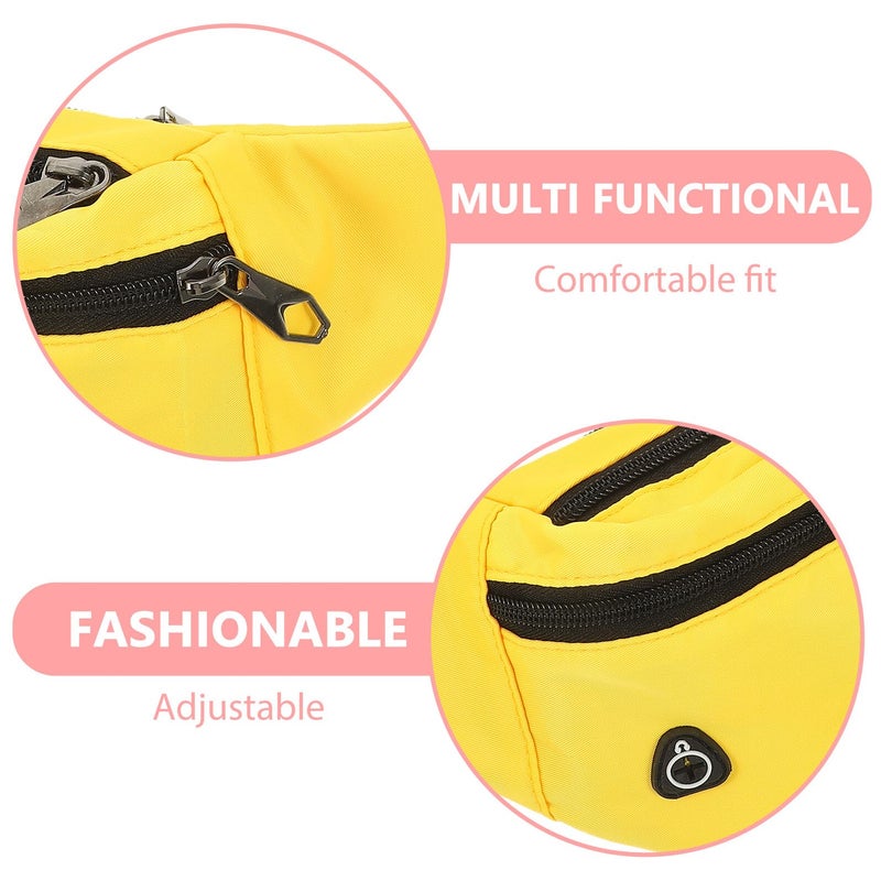 Adjustable Waist Bag Large Capacity Unisex Fanny Pack for Running Travel Workout - Image 4
