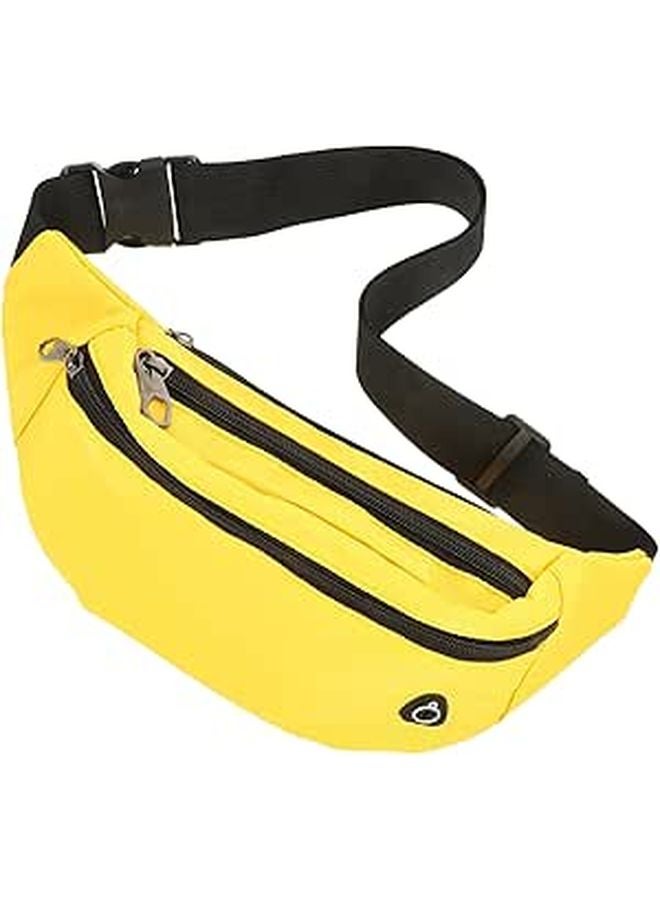 Adjustable Waist Bag Large Capacity Unisex Fanny Pack for Running Travel Workout - Image 1