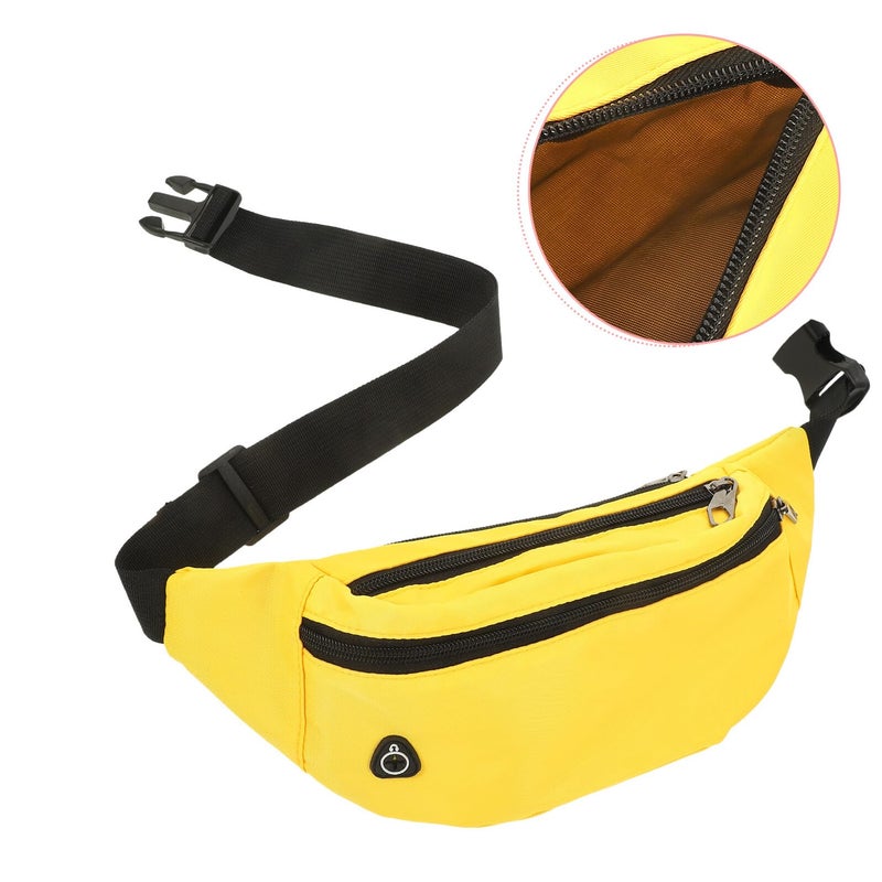 Adjustable Waist Bag Large Capacity Unisex Fanny Pack for Running Travel Workout - Image 5