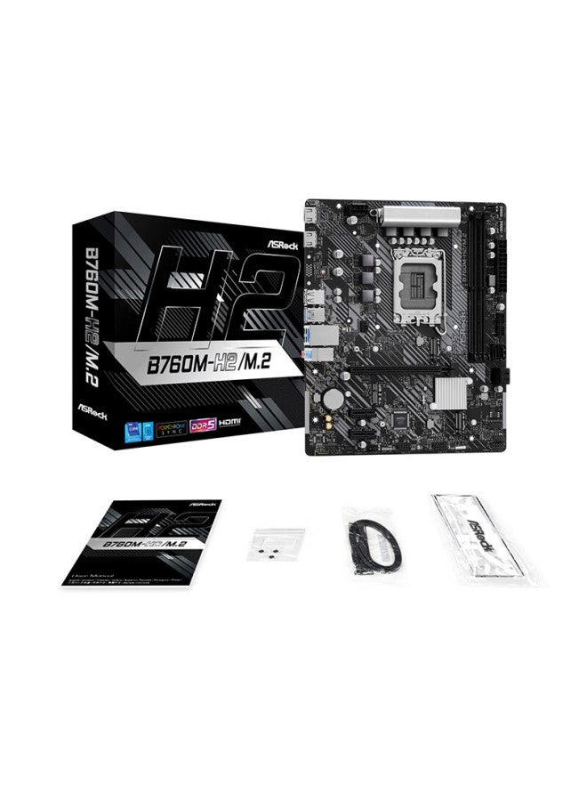 Asrock B760m-h2/m.2 D5 Motherboard Supports Cpu 12600kf/14700kf/13600kf - Image 5