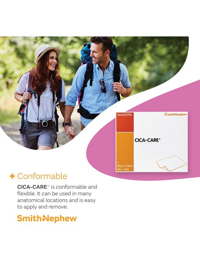Smith&nephew ورقة جل سيليكون ذاتية اللصق من سميث + نيفيو لإدارة الندبات، منتج للعناية بالجروح، 5 بوصات × 6 بوصات - Image 5