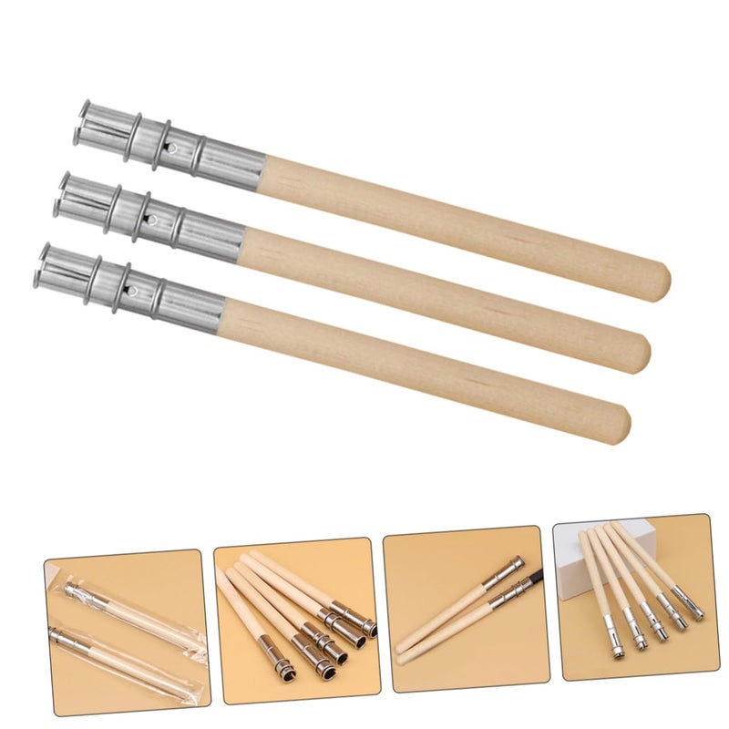 10Pcs Eyebrow Pencil Extenders Durable Design for Artists Colored Pencils Easy to Use - Image 4