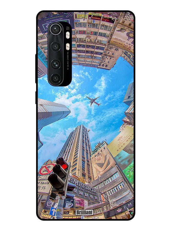 Brilliant Protective Case Cover For Xiaomi Mi Note 10 Lite Airplane In City - Image 1