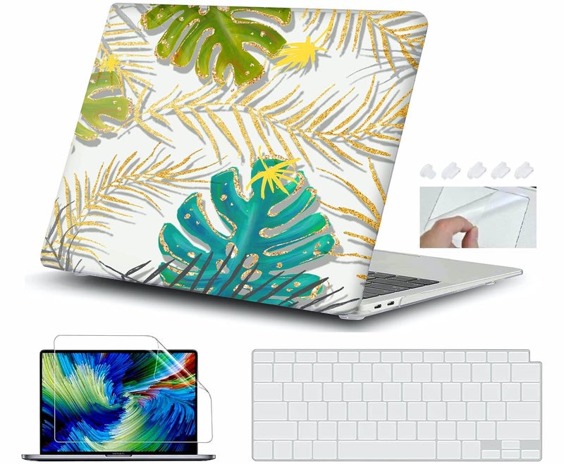 GIOIA BAZAAR Case for MacBook Air 15 inch 2023 2024 Release M3 A3114 M2 A2941 Liquid Retina Display Chip Crystal Clear Case with Liquid Retina Display, Plastic Hard Shell, (Design02) - Image 1