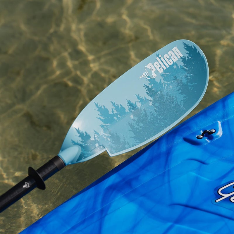 Pelican Symbiosa Kayak Paddle - Adjustable Fiberglass Shaft with Nylon Blades - Lightweight - 90.5in 240cm to 98.5in 250cm - Image 4