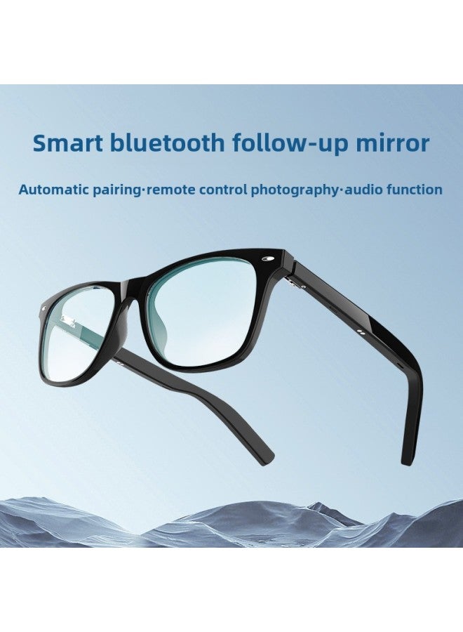 Smart Music Glasses Can Take Pictures Photography Magnetic Switchable Lenses Bluetooth Glasses-Color:Sunglasses  - Image 2