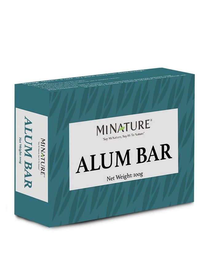 minature Alum Bar (Phitkari) By Mi Nature|Alum Stone (Fitkari)|100G|100% Only Alum|Nothing Added|Pure & Natural  - Image 3