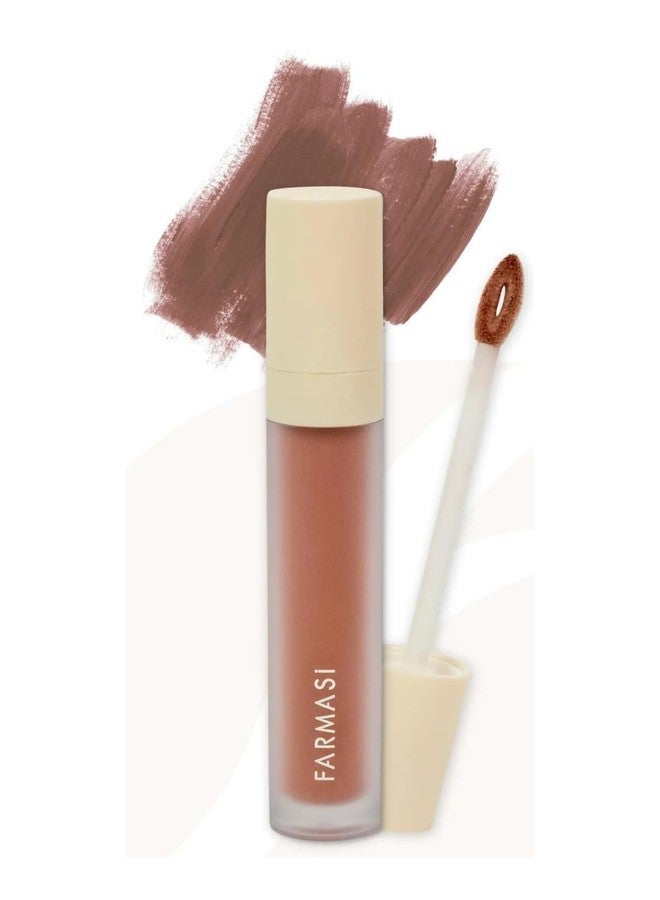 FARMASi Make Up Matte Liquid Lipstick, Long-Lasting and Ultra-comfortable, High-Impact, Lightweight, Organic, Pure Pigments 0.14 fl.oz (Money Maker) - Image 1