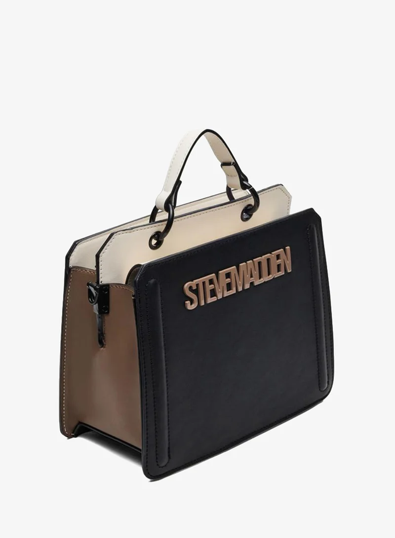 ستيف مادن Dt626660 Women Black Multicolor Satchel