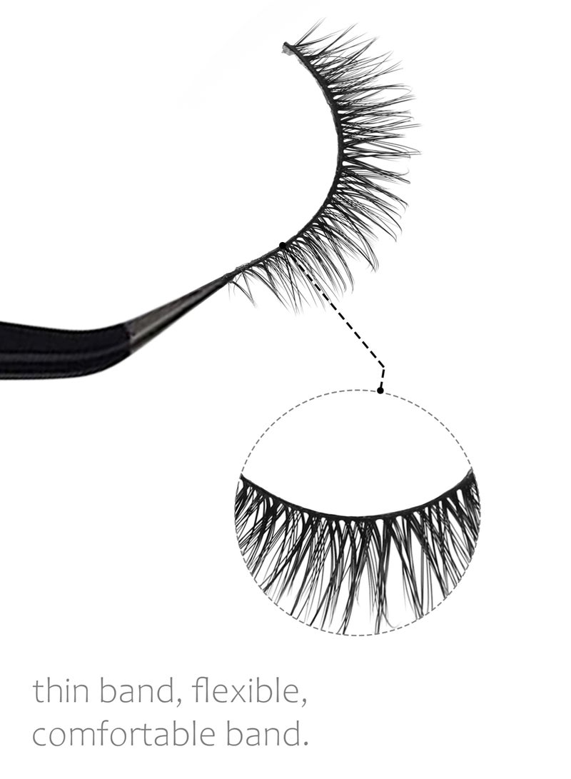 OH! LALASH Natural Looking Faux Mink False Eyelashes - Image 5