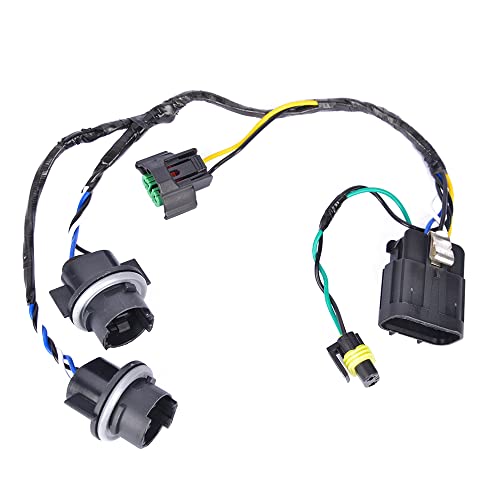 Getfarway حزمة أسلاك المصابيح الأمامية Getfarway 645745 15841609 25962806 متوافقة مع شيفروليه سيلفرادو 1500 2500 3500 2008-2014، استبدال 645745 15841609 25962806 توصيل وتشغيل - Image 2